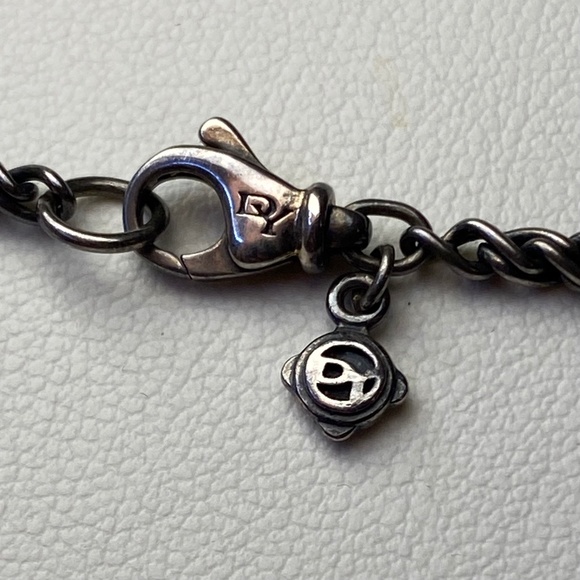 David Yurman "Cable Coil" Sterling Necklace - Picture 9 of 10